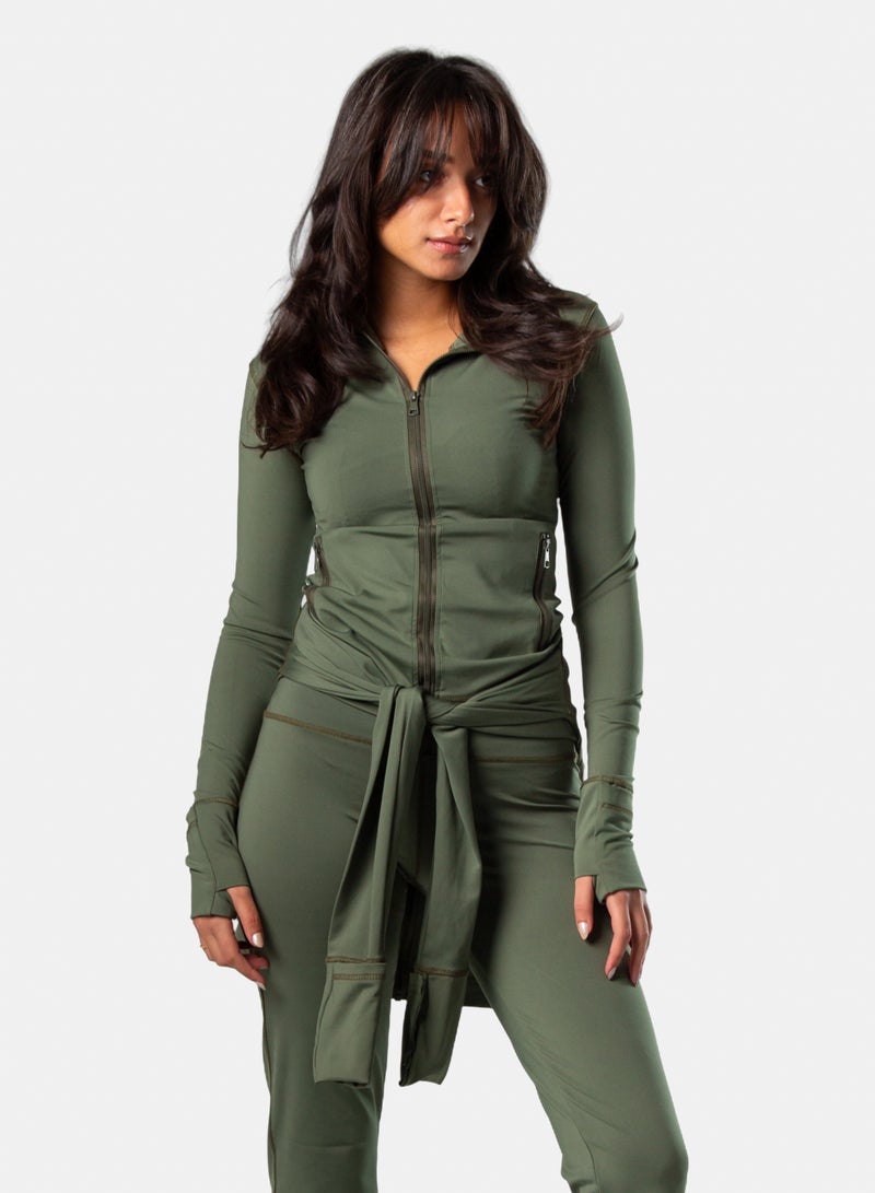 Curves Athleisure Jacket - Image 1